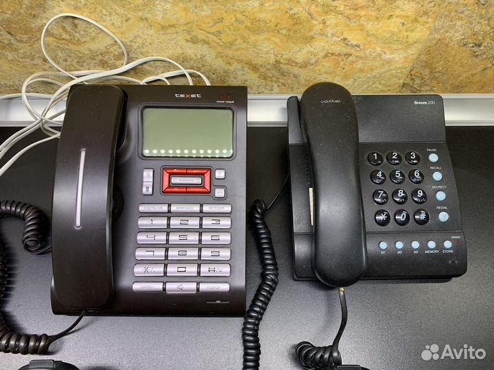 Телефоны стационарные, рабочие