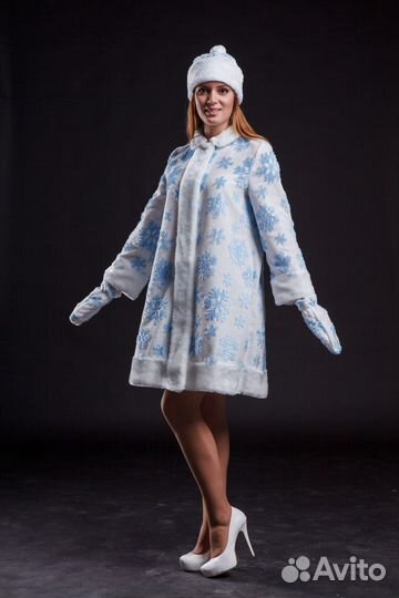 Костюм Снегурочка. Новогодний костюм снегурочки