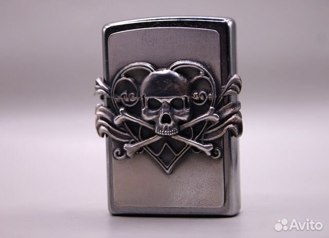 Оригинальная Zippo Anna stokes Skull Heart