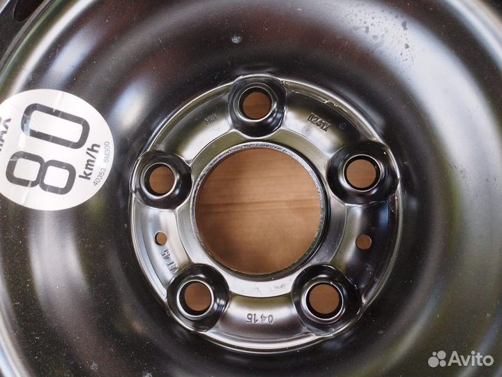 Штампованный диск r17 5x100