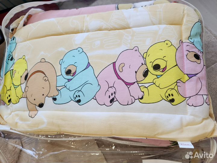 Бортики в кроватку новые