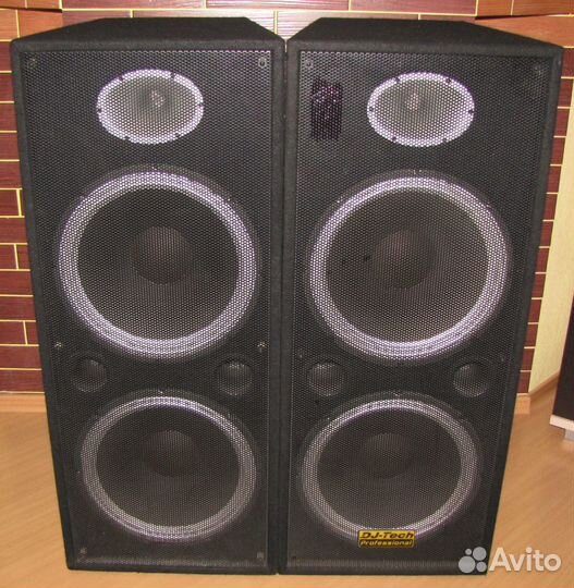 Колонки Dj-Tech 1600Вт 2шт Pro Stereo TOP Acoustic