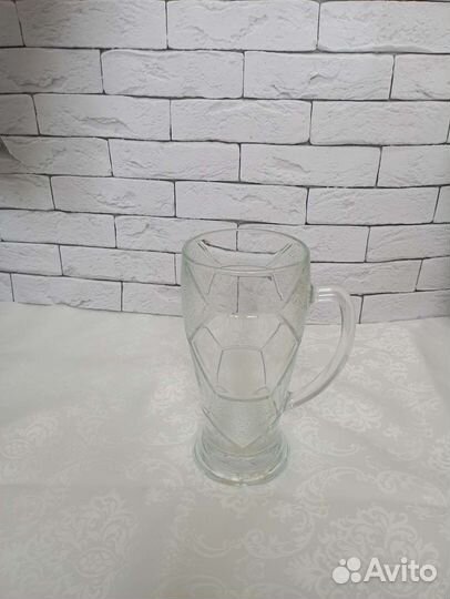 Пивной бокал кружка футбол