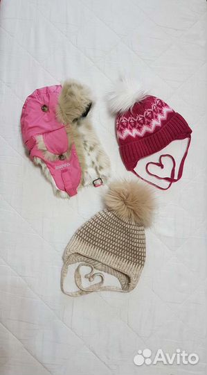 Шапка зимняя для девочки