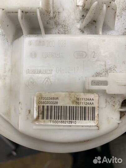 Бензонасос рено меган 3