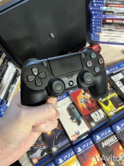 Sony playstation 4 slim + 115 крутых игр в подарок