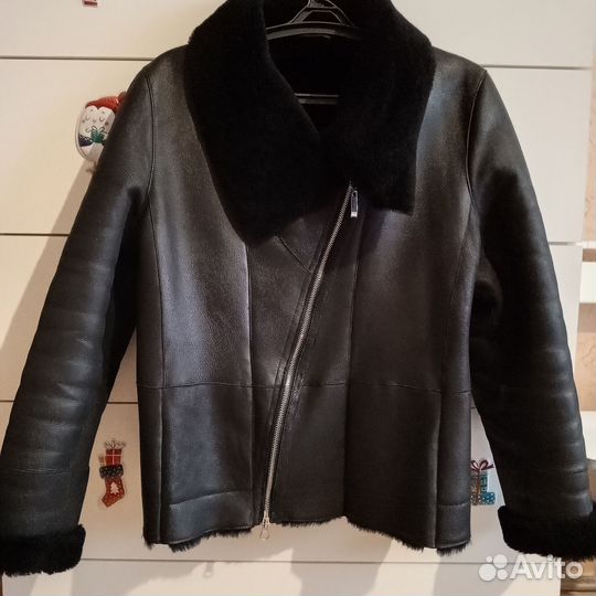 Дубленка натуральная женская 42 44