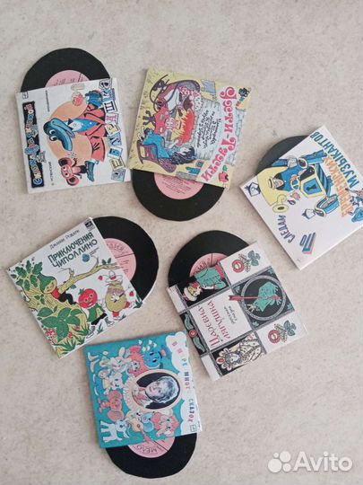 Миниатюры, пластинки для кукол