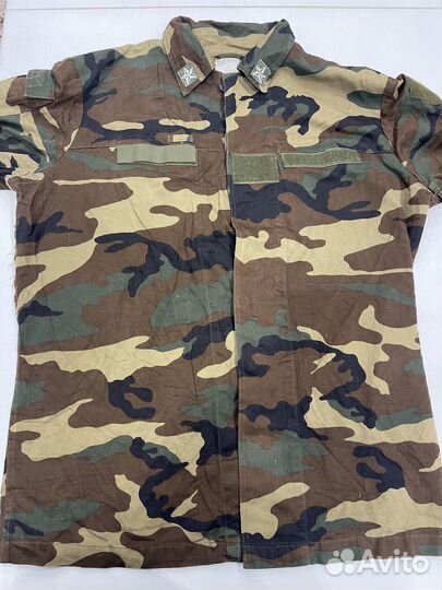 Форма нато камуфляж рубашка плотная