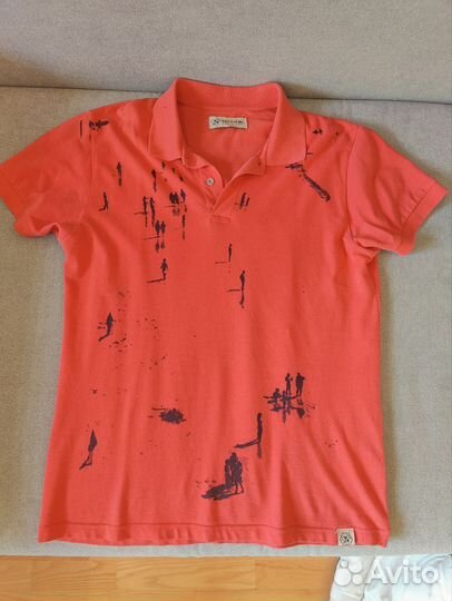 Поло Doppia с рисунком M/L