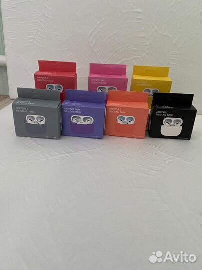 Чехол силиконовый на airpods