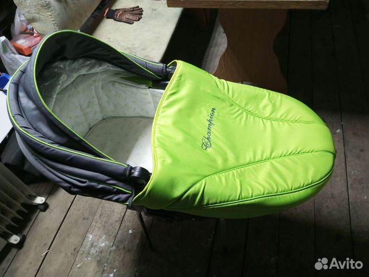 Коляска 2 в 1 adamex champion