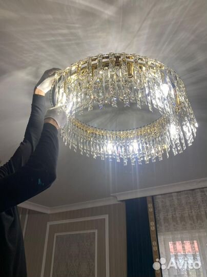 Сборка люстр