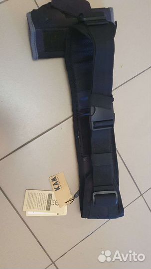 Тактический пояс с чехлом для пистолета