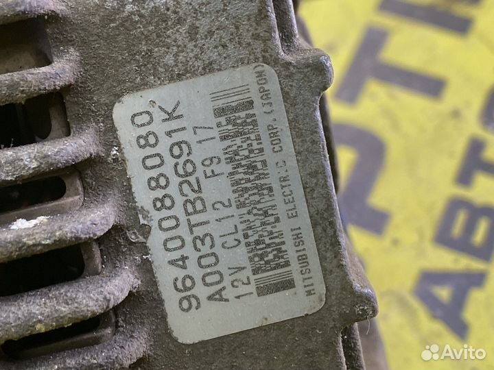 Генератор Peugeot 207