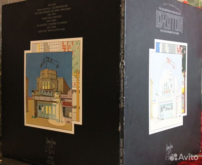 Led Zeppelin The Song Remains 2LP + буклет