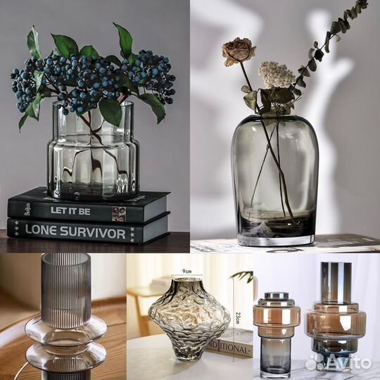 Интерьерные вазы в стиле H&M Home