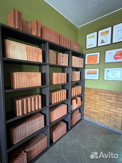 Керамический блок для стен пустотелый строительный