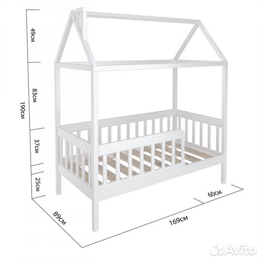 Детская кровать домик