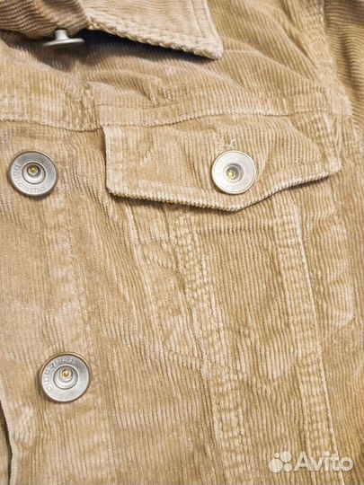 Джинсовая куртка женская вельветовая 44 М