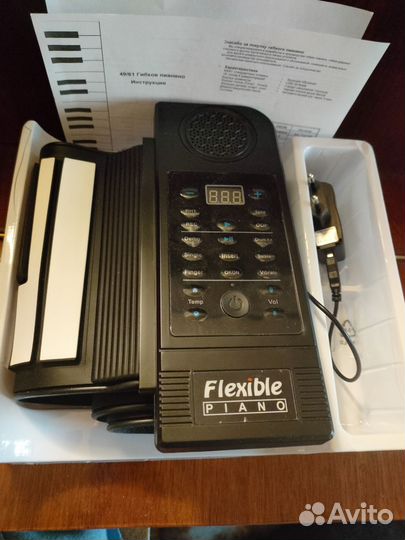 Цифровое пианино гибкое 61 клавиша