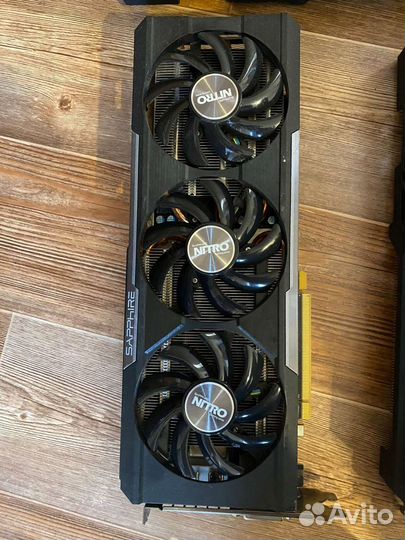 Поломанные Видеокарта r9 390 8gb sapphire
