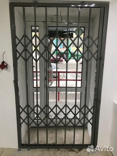 Раздвижные (складные) решётки