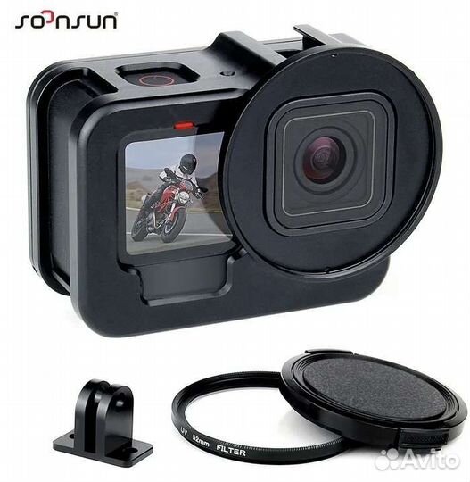 Клетка алюминиевая для камеры GoPro Hero 9, 10, 11