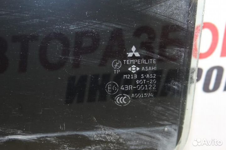 Стекло двери задней левой для Mitsubishi Lancer IX