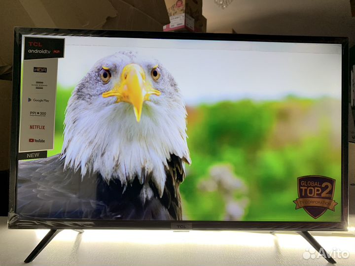 Premium телевизор 32 HDR10,300 Гц,Android(новый)