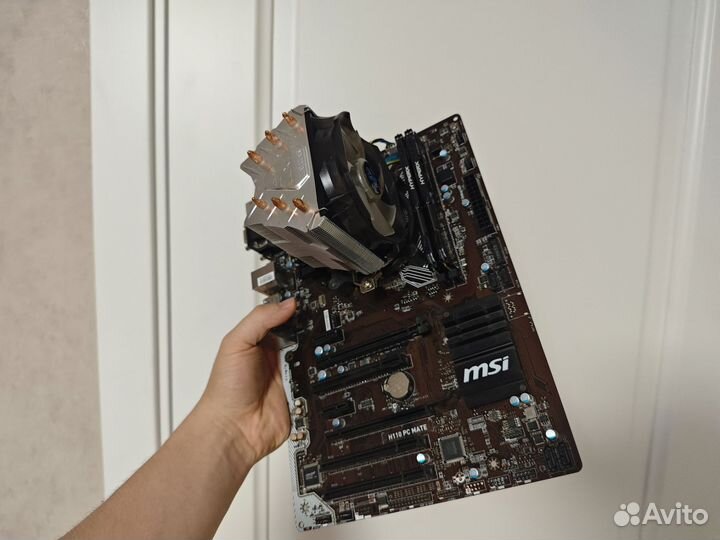 Комплект Материнская плата+i5 6500+16Gb+кулер