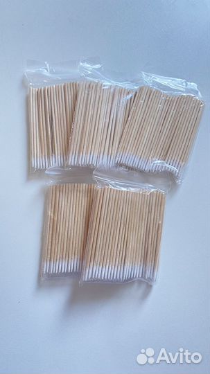 Деревянные микробраши для бровей и ресниц