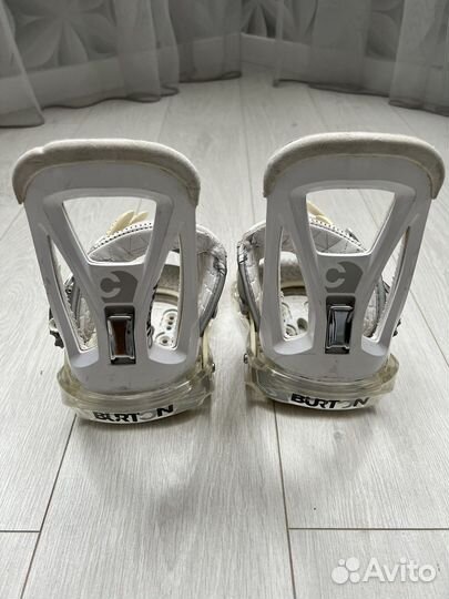 Крепления для сноуборда burton custom