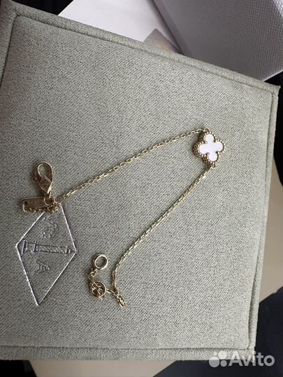 Van cleef arpels браслет золото 750 пробы