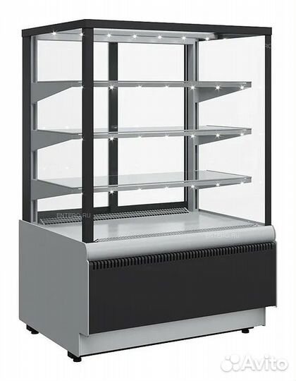 Кондитерская витрина Carboma вхсв 1,3д Cube люкс