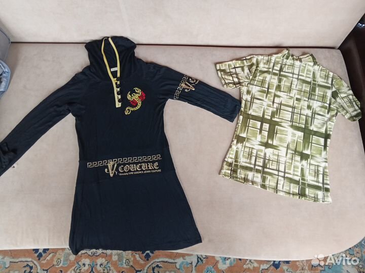 Пакет вещей 40-42: майка,топы,туника,кофточка