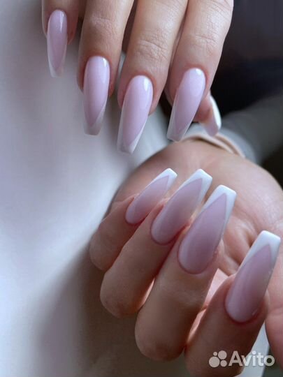 Наращивание Ногтей. маникюр-покрытие