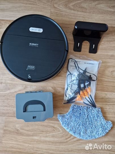 Робот пылесос scarlett silver line