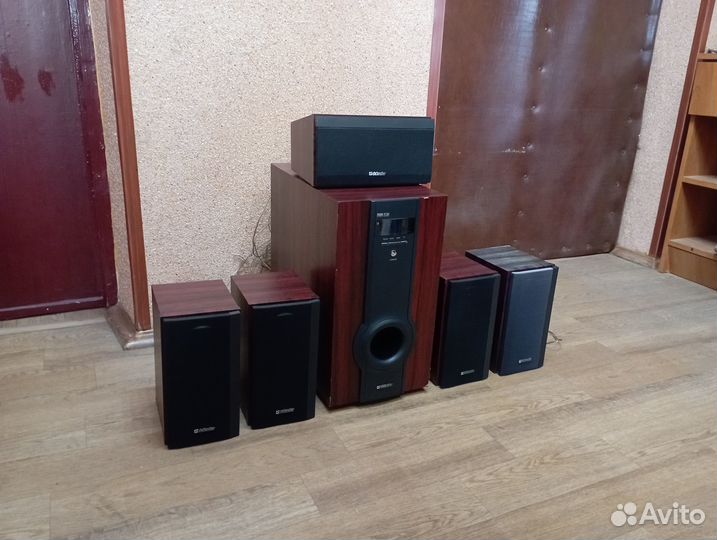 5.1 акустика колонки Defender