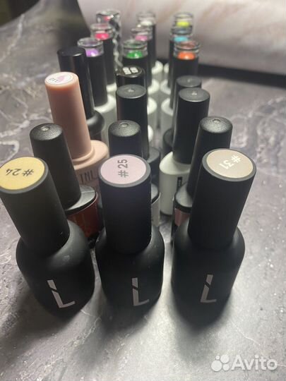 Набор гель лаков, праймер, базы, топ