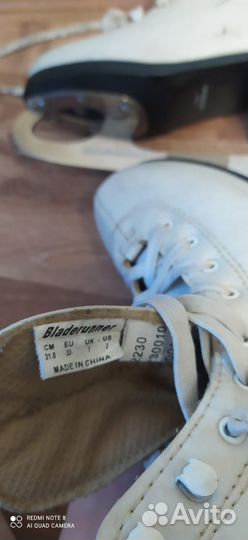 Коньки фигурные bladeruner 33 размер