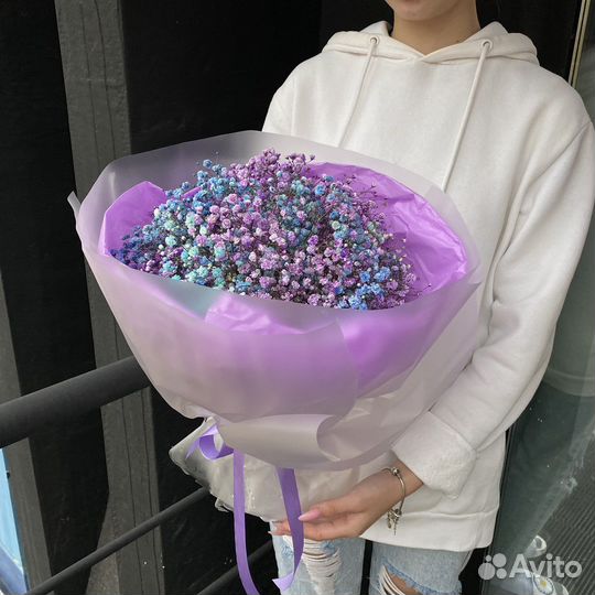 Букет из гипсофилы