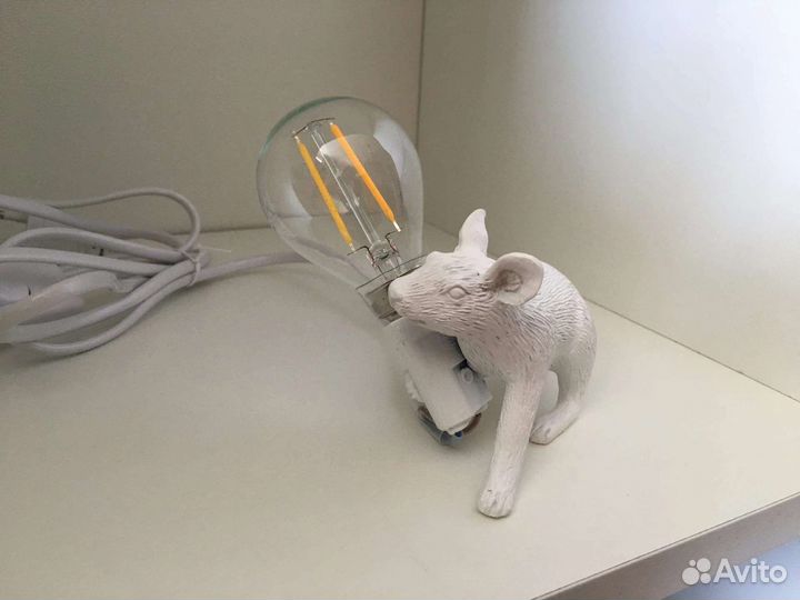 Светильник ночник мышь