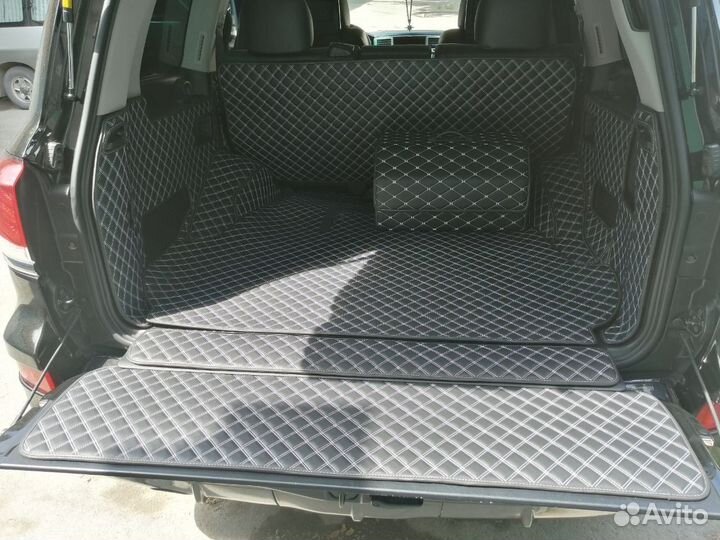 3d коврики из экокожи Land Cruiser 200 / LX 570