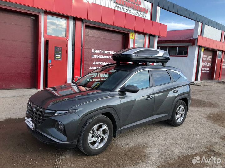 Автобокс Level Касатка 450л Hyundai Tucson