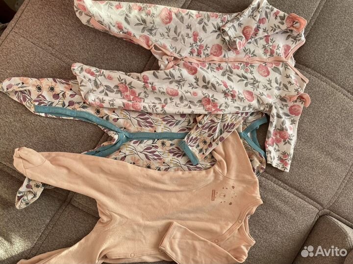 Вещи пакетом на девочку от 0 до 1 года