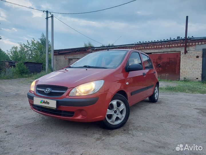 Hyundai Getz 1.4 МТ, 2008, 133 000 км