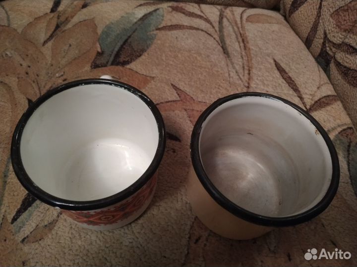 Ведра 10л и кружки эмалированные СССР