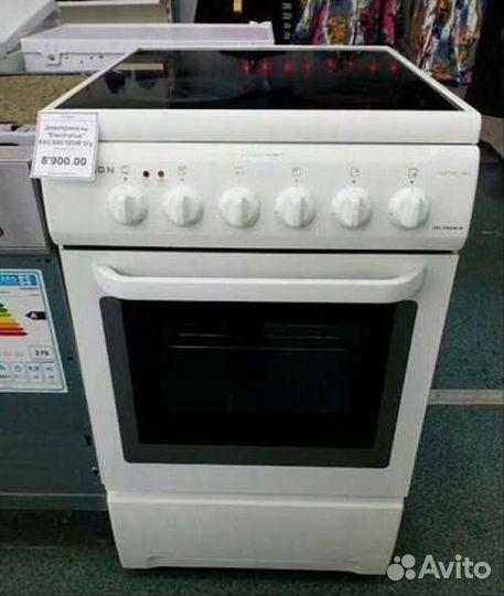 Электроплита Electrolux EKC 500100W стеклокерамика