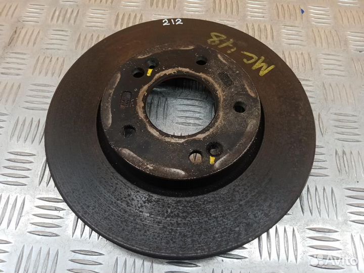 Диск тормозной передний вентилируемый Hyundai Elan